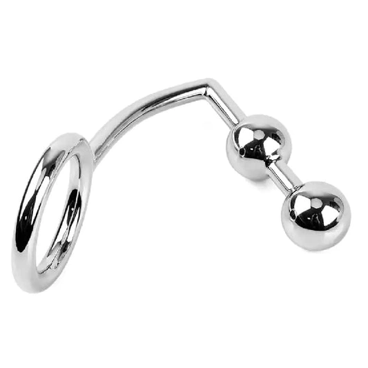 Anal Hooks Sexual 4354 Suspension Two Ball Anal PerfectFit Hook 0127